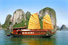 Jonque à Halong - COULEURS EXOTIQUES entrée Vietnam