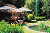 terrasse jardin - L'ERMITAGE DES LOGES