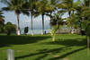 Jardin et plage