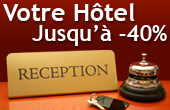 Votre hôtel à -40%